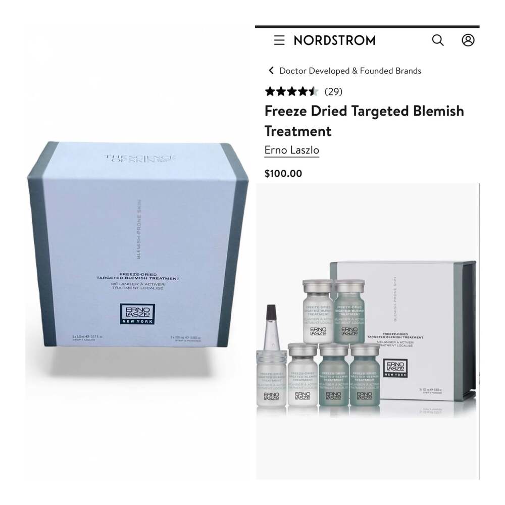 Erno Laszlo Freeze-Dried Targeted Blemish Treatment. MSRP$100!